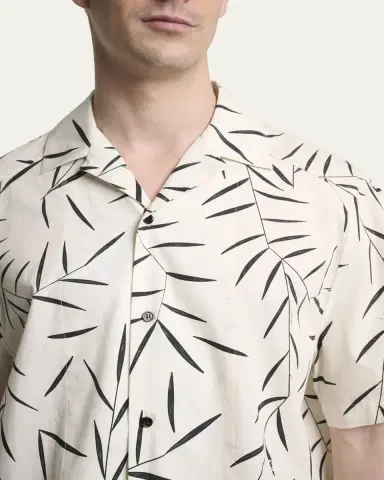 Jacquemus Men's Fonccio Cotton Camp Shirt | Thumbnail 9 Jacquemus Men's Fonccio Cotton Camp Shirt | Thumbnail 9