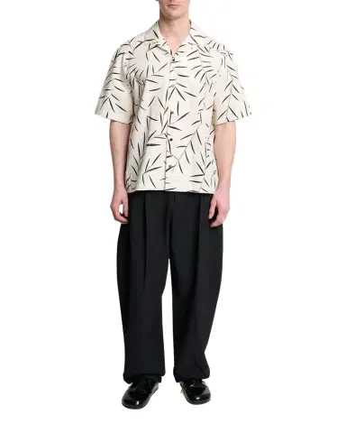 Jacquemus Men's Fonccio Cotton Camp Shirt | Thumbnail 1 Jacquemus Men's Fonccio Cotton Camp Shirt | Thumbnail 1
