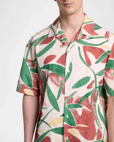 Jacquemus Men's Fonccio Camp Shirt | Thumbnail 4
