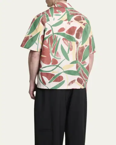 Jacquemus Men's Fonccio Camp Shirt | Thumbnail 7