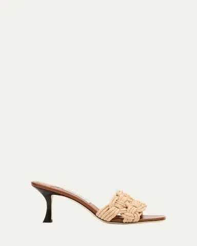Jimmy Choo Chara 70 Crochet Sandals | Thumbnail 6