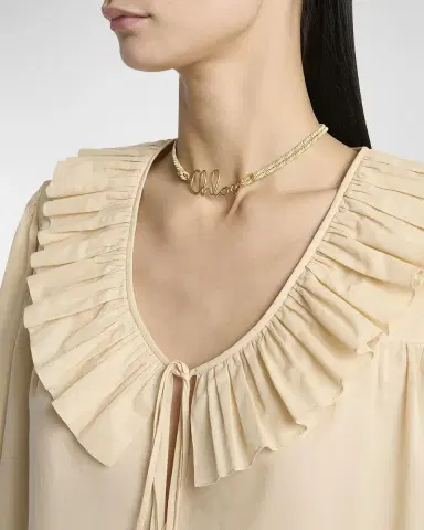 Chloe Ruffle Cotton Voile Blouse | Thumbnail 9 Chloe Ruffle Cotton Voile Blouse | Thumbnail 9