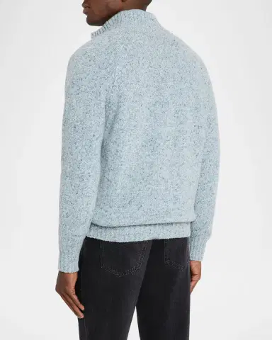 Brunello Cucinelli Men's Cashmere Zip Cardigan | Thumbnail 3 Brunello Cucinelli Men's Cashmere Zip Cardigan | Thumbnail 3