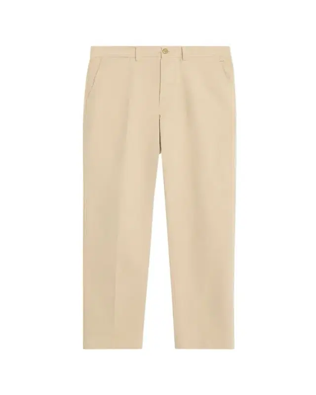 Men's Cotton Twill Straight Fit Five-Pocket Pants