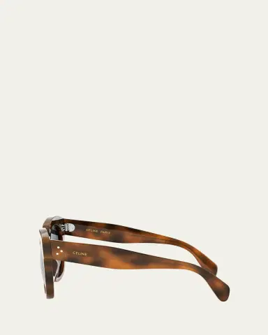 Celine 3 Dots Havana Acetate Square Sunglasses | Thumbnail 3 Celine 3 Dots Havana Acetate Square Sunglasses | Thumbnail 3