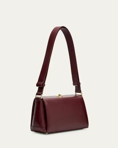 Plan C Small Folded Shoulder Bag in Vitello Leather | Thumbnail 3 Plan C Small Folded Shoulder Bag in Vitello Leather | Thumbnail 3