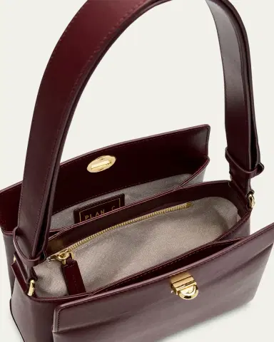 Plan C Small Folded Shoulder Bag in Vitello Leather | Thumbnail 4 Plan C Small Folded Shoulder Bag in Vitello Leather | Thumbnail 4