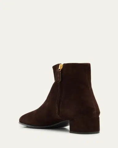 Prada Suede Ankle Booties | Thumbnail 9 Prada Suede Ankle Booties | Thumbnail 9