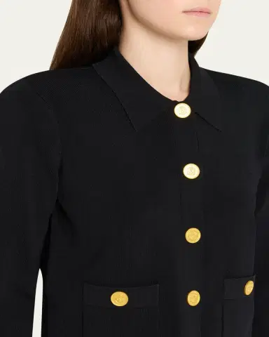 L'Agence Osiris Collared Cardigan | Thumbnail 5 L'Agence Osiris Collared Cardigan | Thumbnail 5