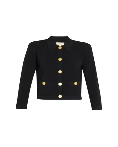 L'Agence Osiris Collared Cardigan | Thumbnail 1 L'Agence Osiris Collared Cardigan | Thumbnail 1