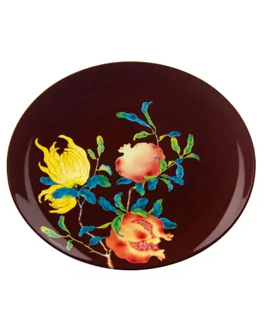Raynaud Harmonia Brown Dessert Plate | Thumbnail 2