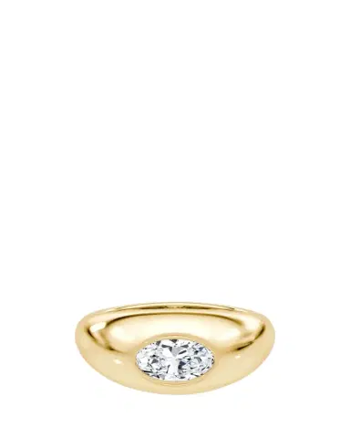 VRAI Petite Oval Dome Band | Thumbnail 1