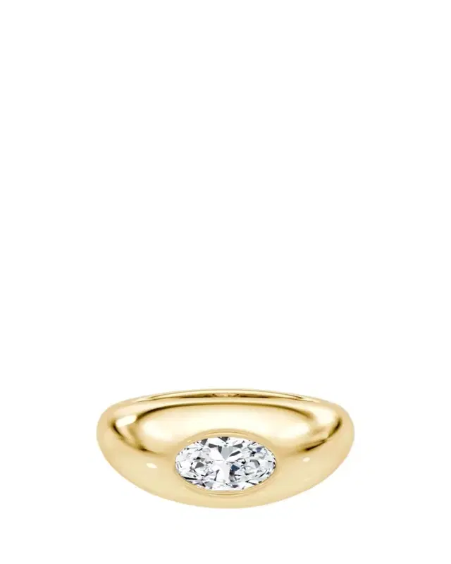 VRAI Petite Oval Dome Band