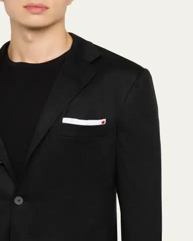 KNT Men's 14-Micron Wool Single-Breasted Sport Coat | Thumbnail 5