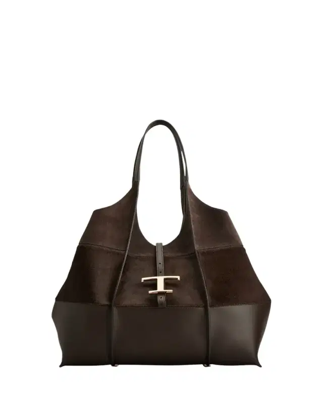 Medium Mixed Calfskin Timeless Tote Shopping Bag