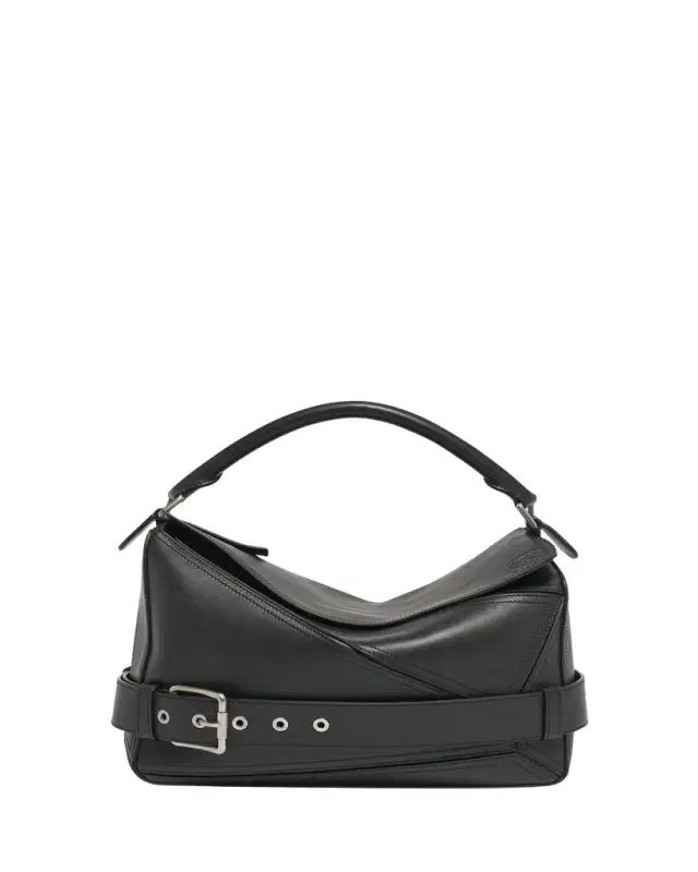 Loewe Men's Large Leather Biker Puzzle Shoulder Bag