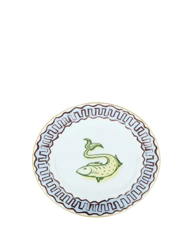 Ginori 1735 Il Viaggio di Nettuno Flat Dessert Plate