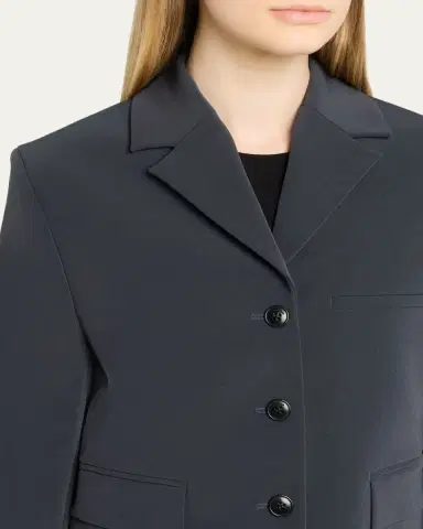 Nanushka Sinead Cropped Tailored Jacket | Thumbnail 5 Nanushka Sinead Cropped Tailored Jacket | Thumbnail 5