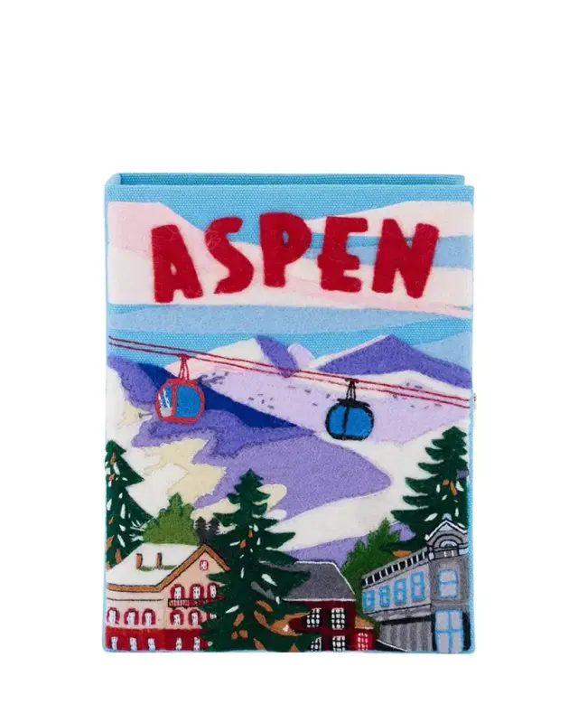 Aspen Book Clutch Bag