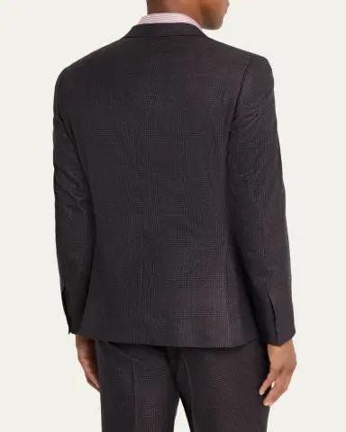 Brioni Men's Prince of Wales Wool Classic Fit Two-Piece Suit | Thumbnail 5