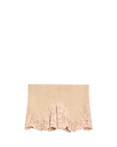 Valentino Garavani VLogo Signature Cashmere & Lace Headband | Thumbnail 1
