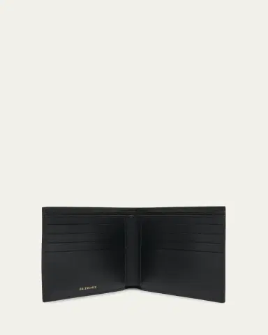 Balenciaga Men's Supreme Leather Bifold Wallet | Thumbnail 3 Balenciaga Men's Supreme Leather Bifold Wallet | Thumbnail 3