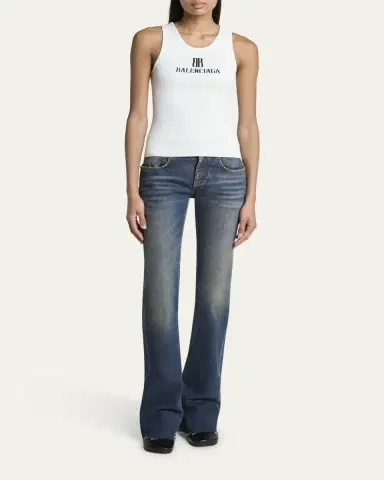Balenciaga BB Logo Tank Top | Thumbnail 2 Balenciaga BB Logo Tank Top | Thumbnail 2