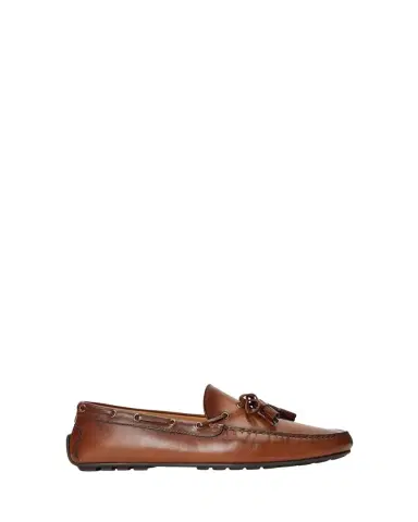Ralph Lauren Purple Label Men's Harold Calfskin Tassel Drivers | Thumbnail 1