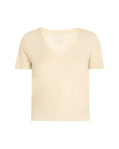 MAJESTIC FILATURES Soft Touch V-Neck Shimmer Jersey T-Shirt | Thumbnail 1 MAJESTIC FILATURES Soft Touch V-Neck Shimmer Jersey T-Shirt | Thumbnail 1