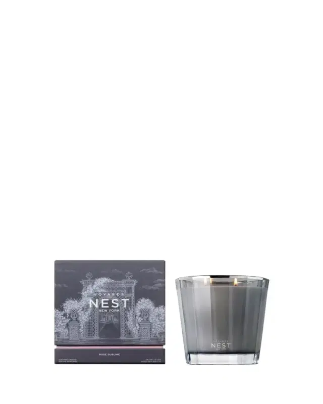 NEST New York VOYAGES Rose Sublime Candle, 21.1 oz.