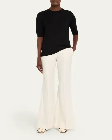 Gabriela Hearst Brunner Knit T-Shirt in Cashmere Silk | Thumbnail 16 Gabriela Hearst Brunner Knit T-Shirt in Cashmere Silk | Thumbnail 16