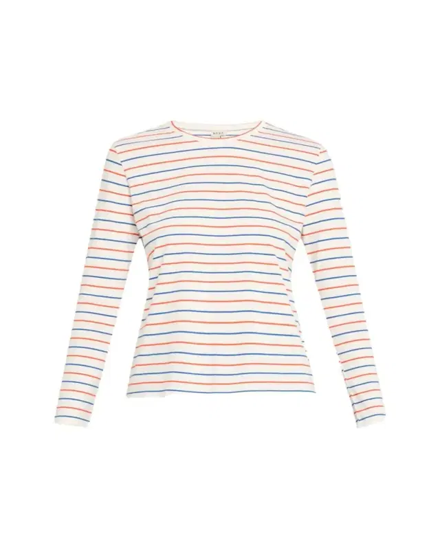 The Modern Striped Long-Sleeve T-Shirt
