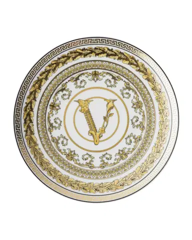 Versace Virtus Gala White Bread & Butter Plate | Thumbnail 1
