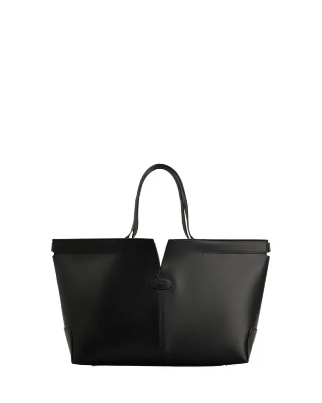 Tod's Smooth Leather Shopper Tote Bag