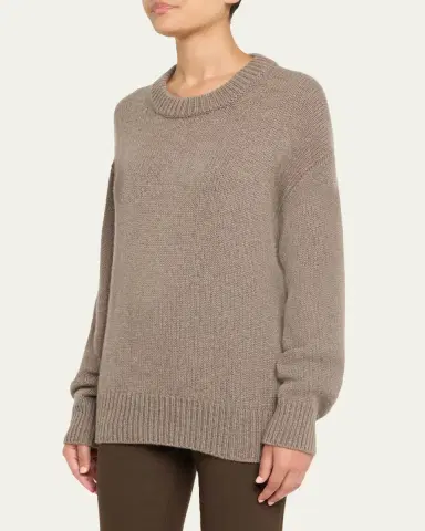 Lisa Yang Renske Cashmere Drop-Shoulder Sweater | Thumbnail 4 Lisa Yang Renske Cashmere Drop-Shoulder Sweater | Thumbnail 4