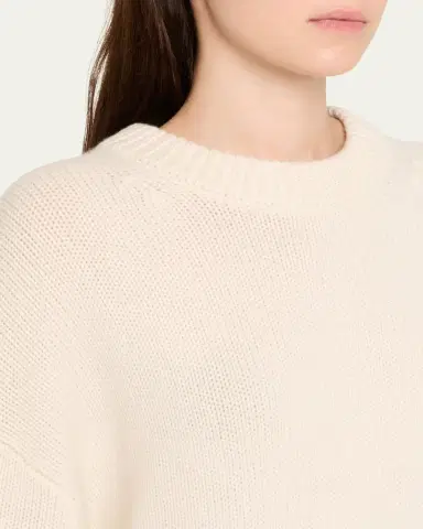 Lisa Yang Renske Cashmere Drop-Shoulder Sweater | Thumbnail 10 Lisa Yang Renske Cashmere Drop-Shoulder Sweater | Thumbnail 10