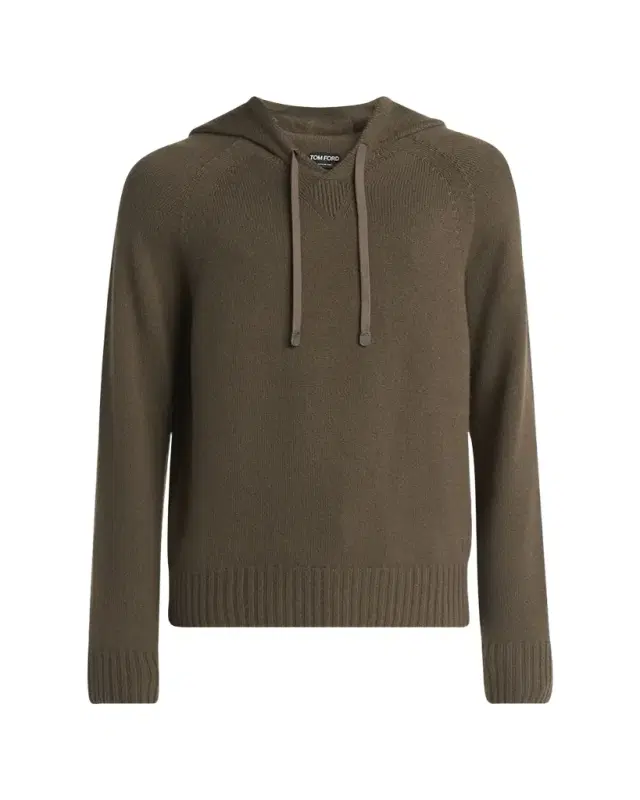 Men 's Seamless Cashmere Pullover Hoodie
