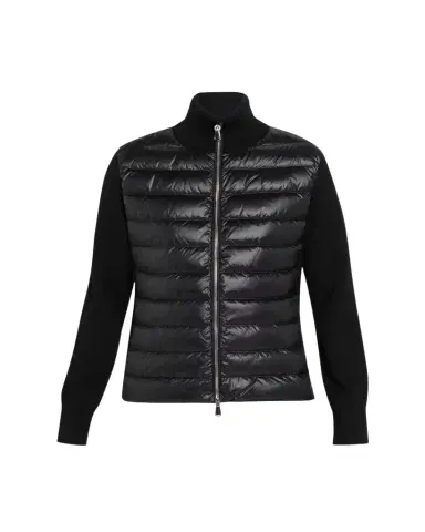 Moncler Combo Down Short Cardigan | Thumbnail 1 Moncler Combo Down Short Cardigan | Thumbnail 1