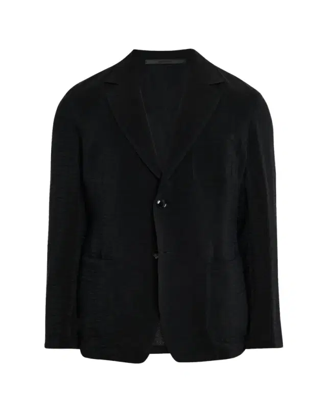 Men's Herringbone Cupro-Blend Blazer