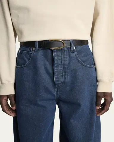 Jacquemus Men's The Bambino Leather Belt | Thumbnail 2 Jacquemus Men's The Bambino Leather Belt | Thumbnail 2