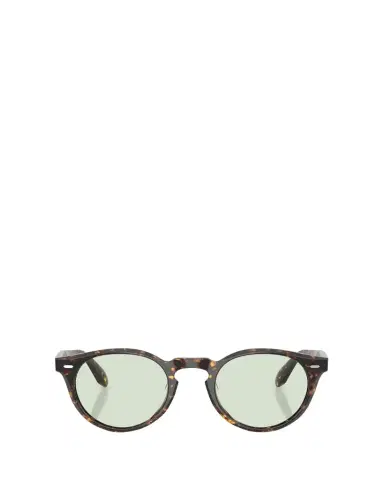 Oliver Peoples Acetate Polarized Round Sunglasses | Thumbnail 1