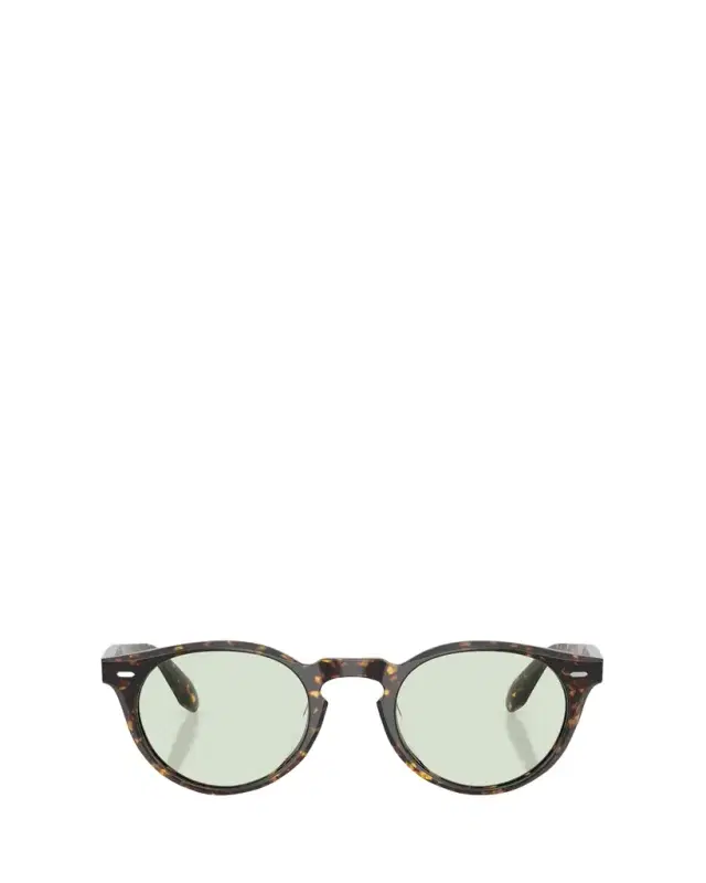 Oliver Peoples Acetate Polarized Round Sunglasses