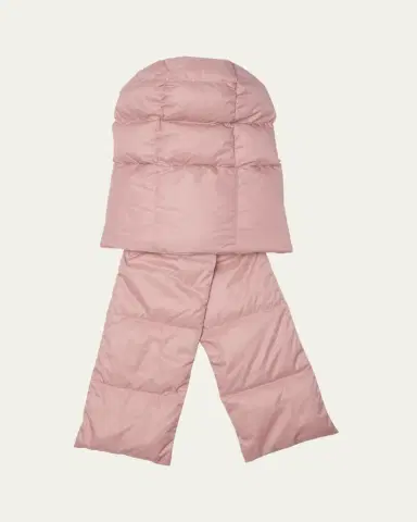 Moncler Hooded Down Scarf | Thumbnail 5