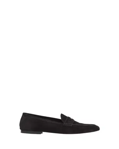 Ralph Lauren Purple Label Men's Collins Suede Penny Loafers | Thumbnail 1
