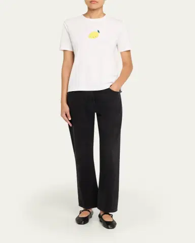 Kule The Modern Lemon Short-Sleeve T-Shirt | Thumbnail 2
