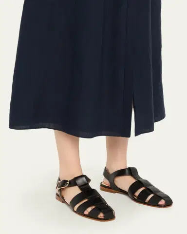 Gabriela Hearst Lynn Leather Fisherman Sandals | Thumbnail 2