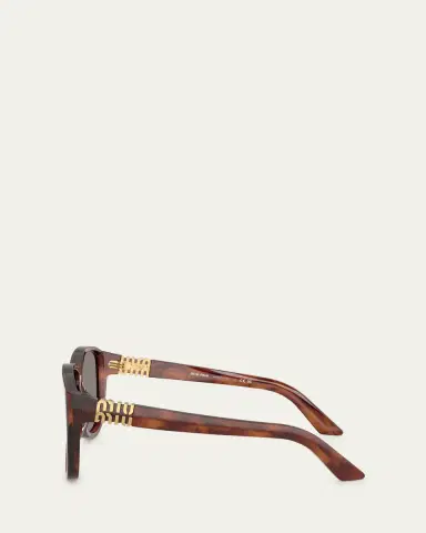 Miu Miu MU A08SF Acetate Aviator Sunglasses | Thumbnail 6 Miu Miu MU A08SF Acetate Aviator Sunglasses | Thumbnail 6
