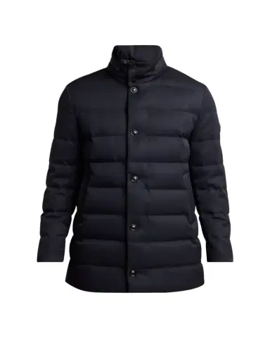 Moncler Men's Quilted Down Long Parka with Hood | Thumbnail 1