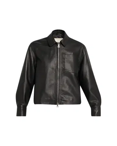 OFFICINE GÉNÉRALE Rhea Lambskin Leather Jacket | Thumbnail 1