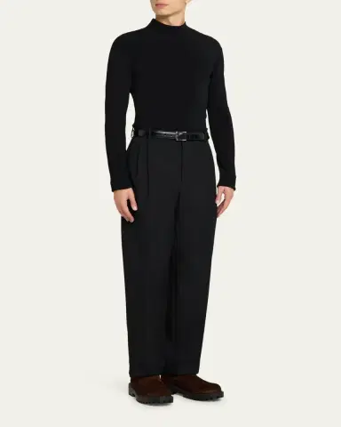 Prada Men's Folder Suede Crepe Lug-Sole Chelsea Boots | Thumbnail 3